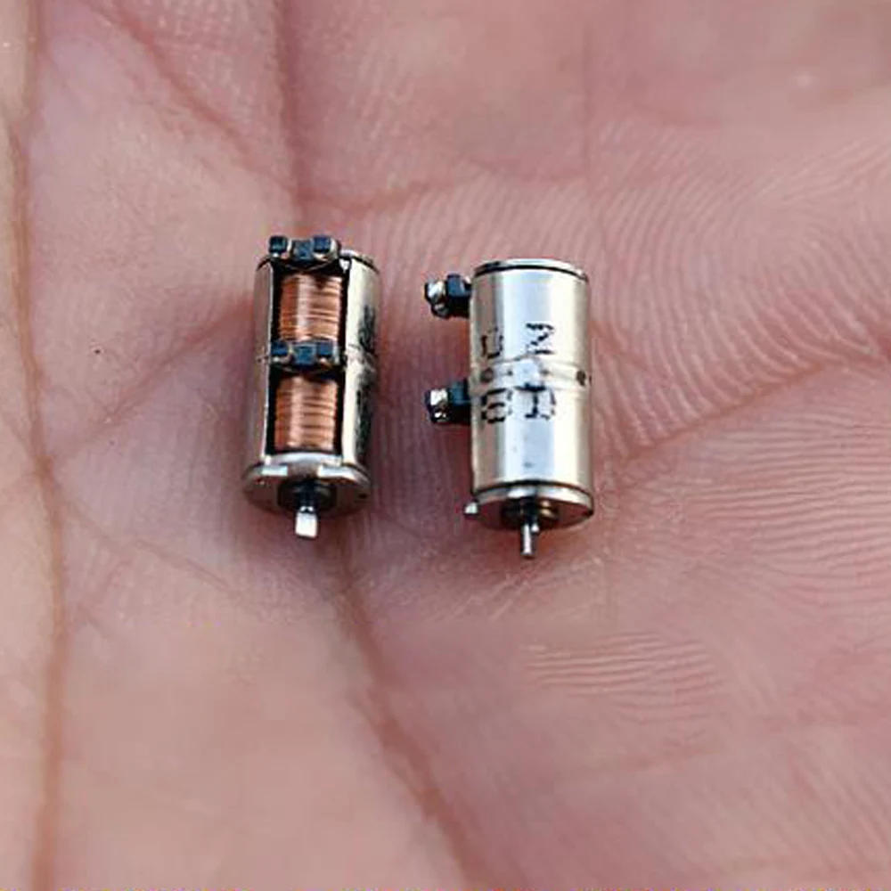 Description Picture 3 of item5PCS Micro Mini DC 5V Ultra-mini 2-phase 4-wire 4.5MM 4.9MM Precision Micro Stepper Motor DIY Accessories 4.5mm*8.6mm
