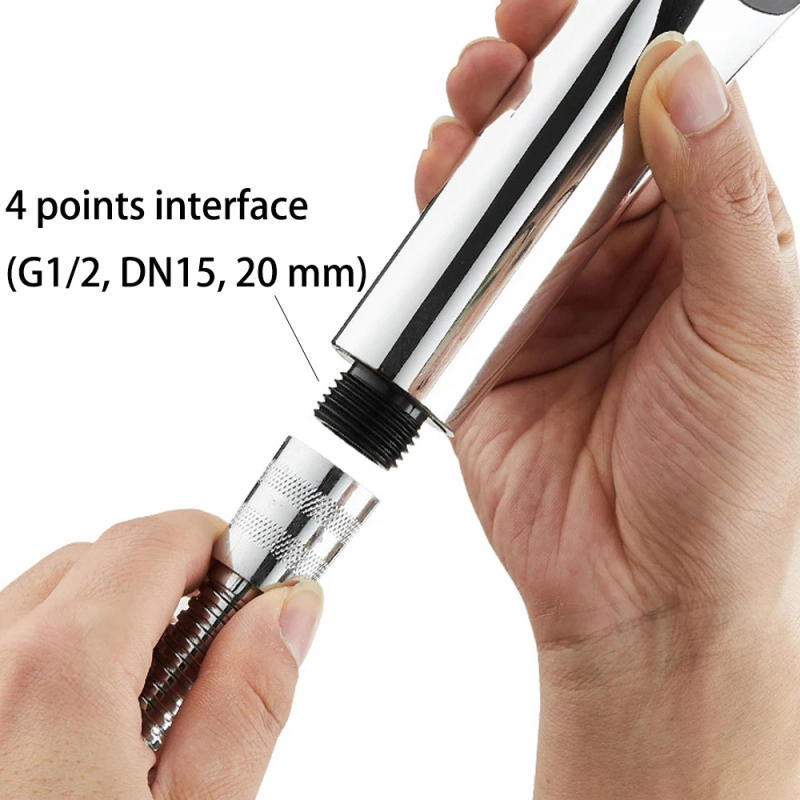 Description Picture 5 of itemRainfall Shower Head Large Flow Showerhead 3 Mode Adjustable High Pressure Water Saving Shower Mixer for Bathroom Accessories