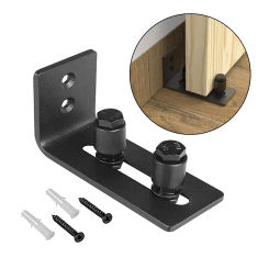 Smooth Sliding Barn Door Bottom Guide Adjustable Floor Guide