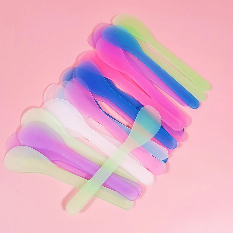 Description Picture 2 of item50PCS Facial Mask Sticks Cosmetic Spatula Scoops DIY Face Mask Spoon Beauty Makeup Sticks Mud Mixing Tools Skin Care Beauty Tool