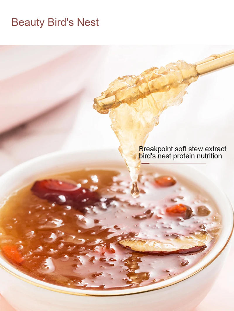 Description Picture 6 of item200W Electric Slow Cooker Food Steamer Stew Cup Multicooker Ceramic Pot Cubilose Stew Pregnant Tonic Baby Supplement Food Warmer