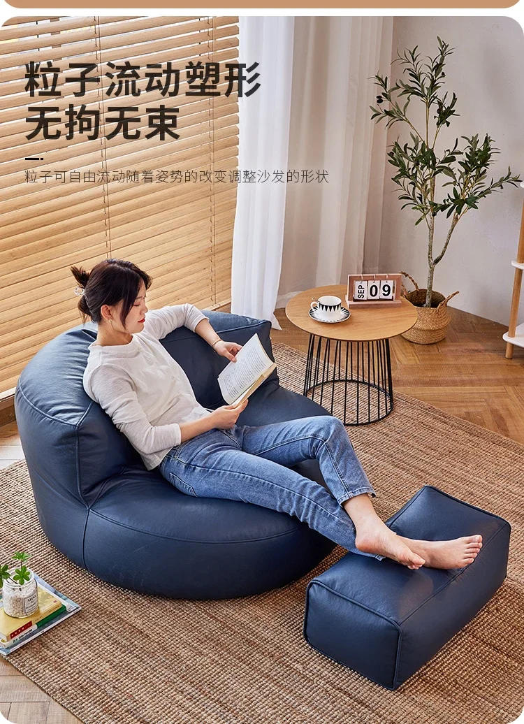 Description Picture 4 of itemSofa Set Living Room Furniture Tatami Lazy Sofa Single Lounge Sofa Bedroom Sofas Nordic Fashion Living Room Home Furniture