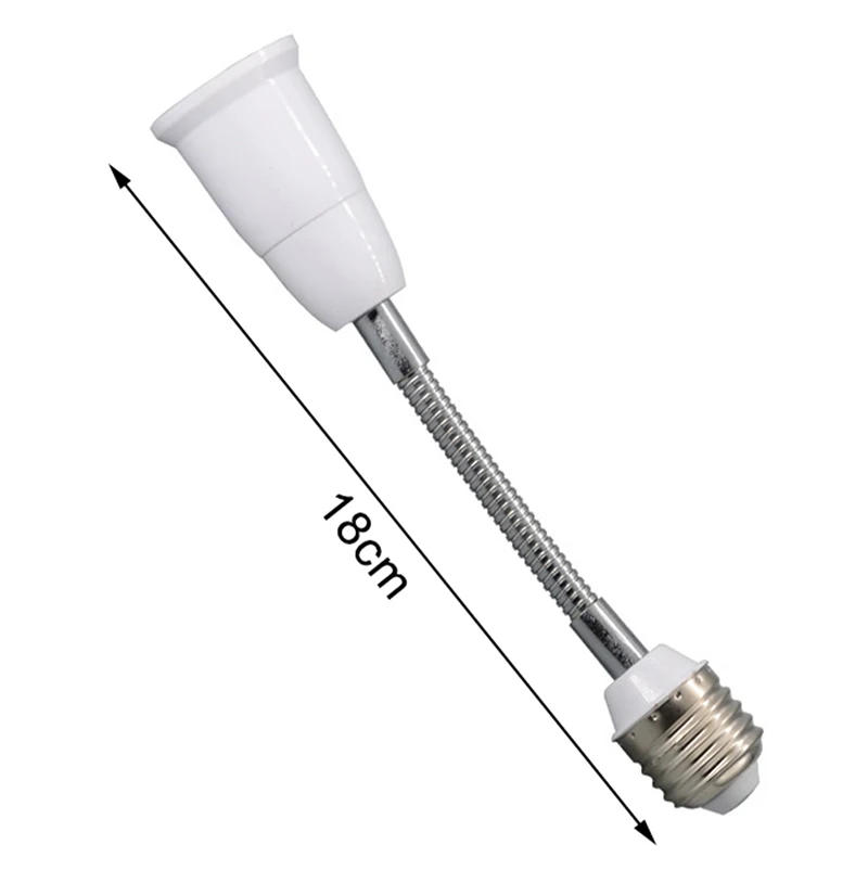 Description Picture 6 of itemE27 To E27 Lamp Base Extender 180mm Lamp Holder Converter E27-E27 Flame Retardant Lamp Socket Adapter For Light Bulb