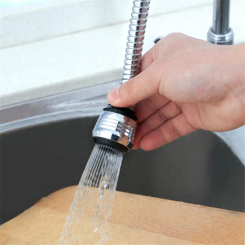 Description Picture 3 of item360 Universal Faucet Extender Aerator Faucet Attachment Extension Tubes Water Tap Sprayer Kitchen Sink Accessories