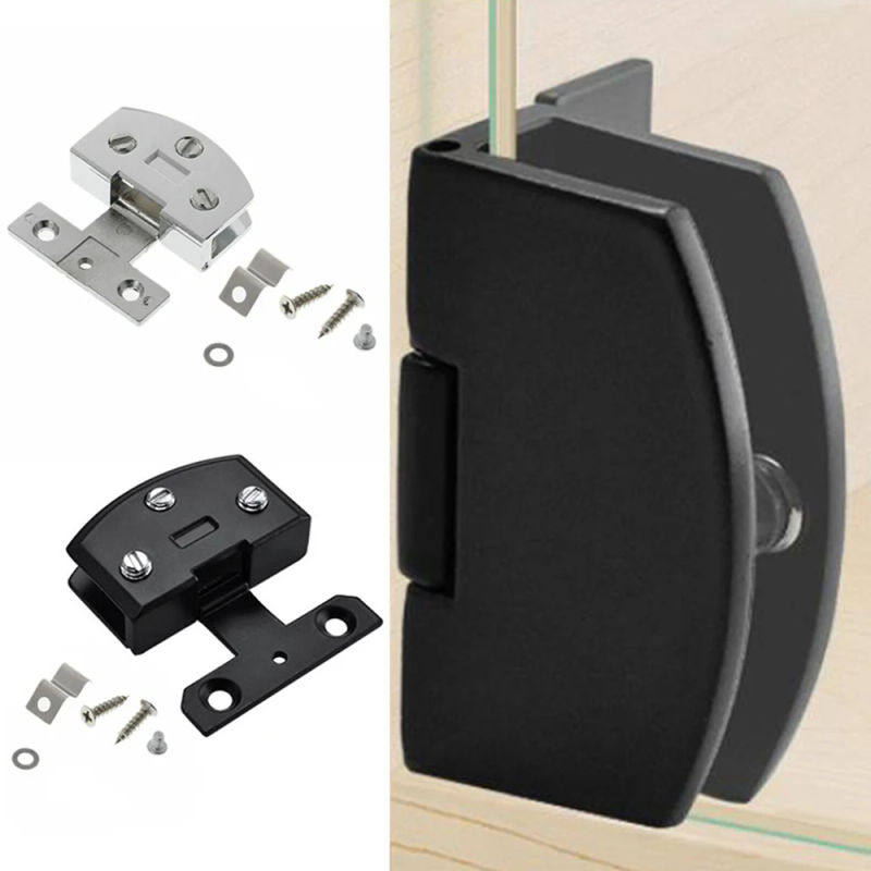Description Picture 2 of itemCabinet Gate Clamp Glass Door Hinge Furniture Gate Hardware Accessories Countertop Cupboard Opening Practical Repair