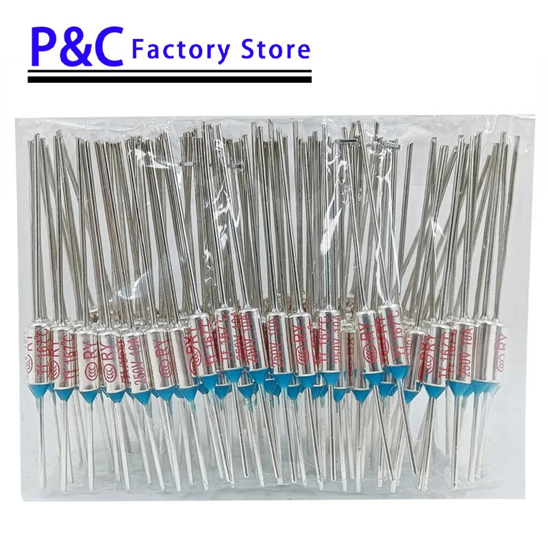Description Picture 3 of item500PCS TF Thermal Fuse RY 10A/15A 250V Temperature 65 C 73C 75C 85C 100C 110C 120C 130C  165C 172C 185C 192C 200C 216C 240C 300C