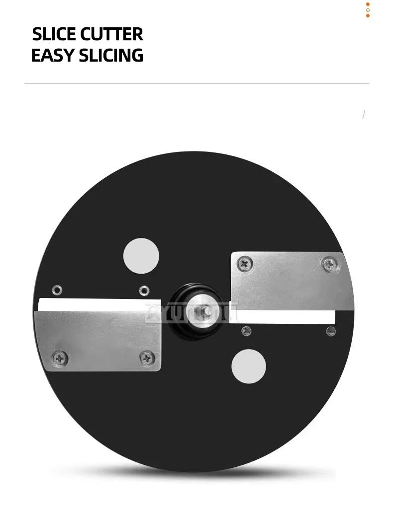 Description Picture 6 of itemAutomatic Vegetable Cutter Machine Commercial Electric Slicer Shredder Multi-function Cutting Machine