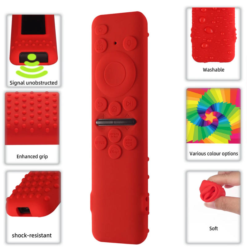 Description Picture 4 of item2023 New For Samsung Tv Remote Control Protective Sleeve For BN59-01432 Anti-Drop Silicone Cover Case Dustproof Waterproof