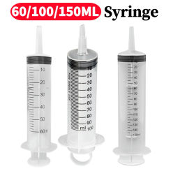60/100/150ML Reusable BBQ Meat Syringe Marinade Injector Poultry Chicken Flavor Syringe Sauce Injection Tool Accessories