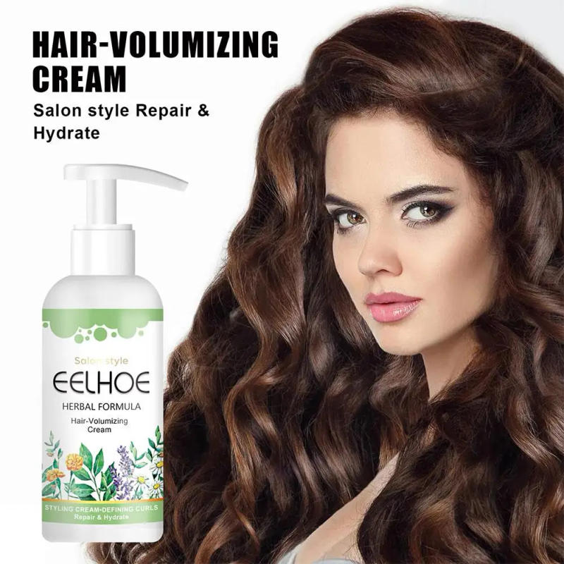 Description Picture 5 of itemHair-volumizing Cream Bouncie'lock Boost Defining Cream Curly Hair Volumizing Cream Shiny Curls All Day Long Hair Care