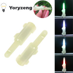 2Pcs Underwater Deep Drop LED Fishing Light Attraction Lamp Full Luminous Lure Tool Lights Baits Red Blue Green Blue Flash Mode