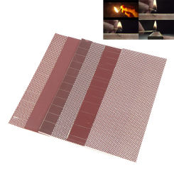 1sheet Matchstick Striker Sticker Adhesive Matches Skin Flame Paper Phosphorus Sheet Match Striker Paper DIY Candle Accessories