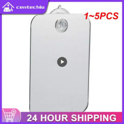 1~5PCS Travel Makeup Bathroom Essentials Shaving Makeup Mirror Fogless Mirror Shower Fogless Mirror Washroom Tool Man Shaving