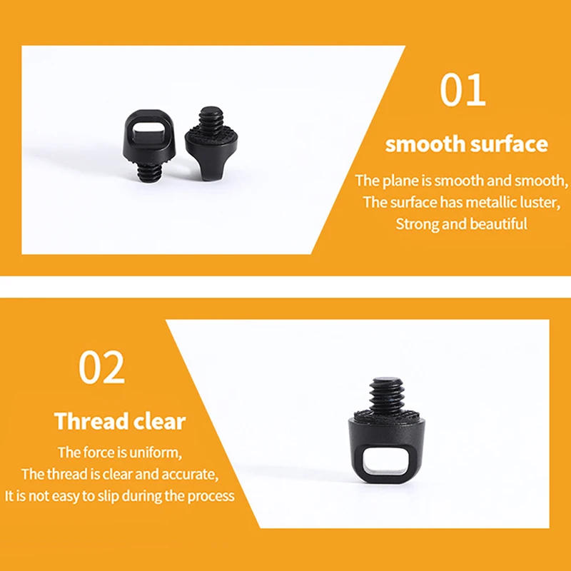 Description Picture 4 of item1/4 Inch Lanyard Screw D Ring Handle Shoulder Strap Mount Adapter Digital Camera Photo Studio Accessories for SLR Camera Tripod