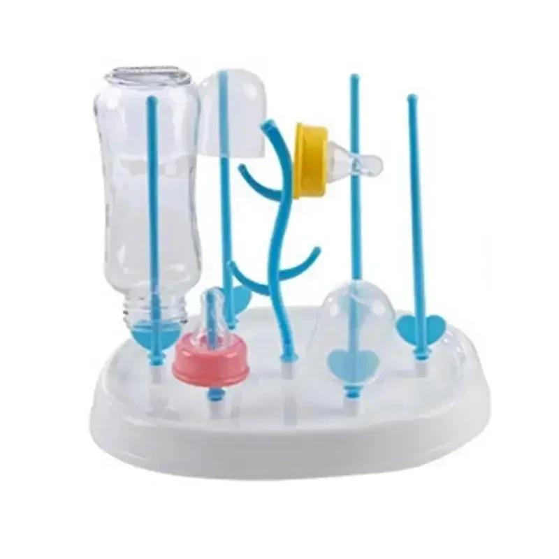 Description Picture 4 of itemHousehold Small Simple Baby Bottle Drying Rack Multifunctiona Tree Shape Secure Milk Bottle Dry Airing Shelves Storage Organizer