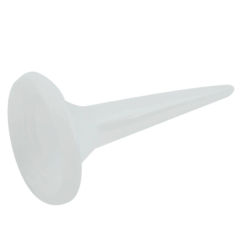 5pcs Plastic Glue Mouth Tip Mouth Caulking Nozzle Construction Tools For Soft Glue Structural Glue Power Tools Accessories