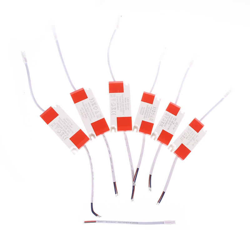 Description Picture 4 of itemLED Lights DIY Panel LED Driver Transformer 3W 5W 7W 12W 18W 24W 260mA Power Supply Constant Current Adapt
