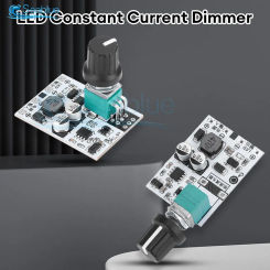 DC 5-24V 300/600mA LED Constant Current Dimming Driver Board Knob High-Power Lighting Desk Lamp Module DC Potentiometer Control
