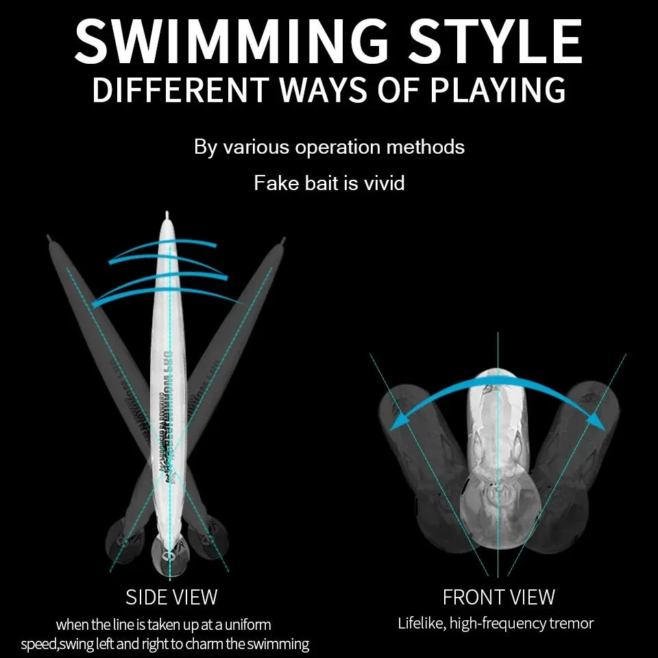 Description Picture 4 of itemTSUYOKI Pastor 85SP Jerkbait Minnow Fishing Lure Suspending Wobblers Peche Blackfish Isca Artificial Leurre Duo Realis Jerkbait