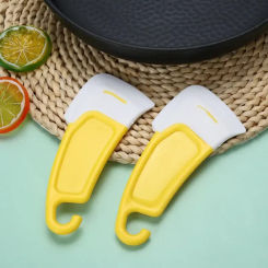Cleaning Silicone Spatula Kitchen Scraper Soft Blade Scraper Brush Dirty Pan Pot Dishes Cleaner Tools Silicone Kitchen Utensils