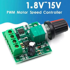 DC Motor 1.8V 3V 5V 6V 12V PWM Speed Controller Potentiometer Knob Switch Kit Barrier Terminal Block Stable And Reliable