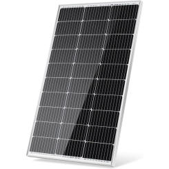 Traver Force Solar Panel 100 Watt 10BB Monocrystalline 12V Solar Panels for Home High Efficiency Solar Module Power Charger