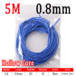 5M Blue 0.8mm