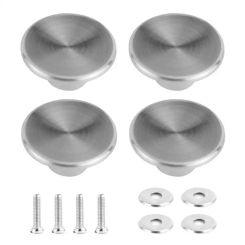Pot Lid Knobs Dishwasher Oven Knob Stainless Steel Pot Pan Lid Cover Handle Replacement Kits Cookware Lids