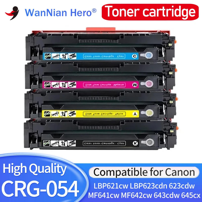 Description Picture 2 of itemCRG-054 Compatible Toner Cartridge 054 for Canon LBP621cw LBP623cdn LBP623cdw MF641cw MF642cw MF643cdw MF645cx Printer With Chip