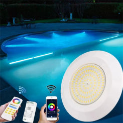 12W RGB LED Swimming Pool Light Night Lamp APP Outdoor/Indoor Underwater Light 9W Fountain Landscape Light Piscina Luz Spotlight