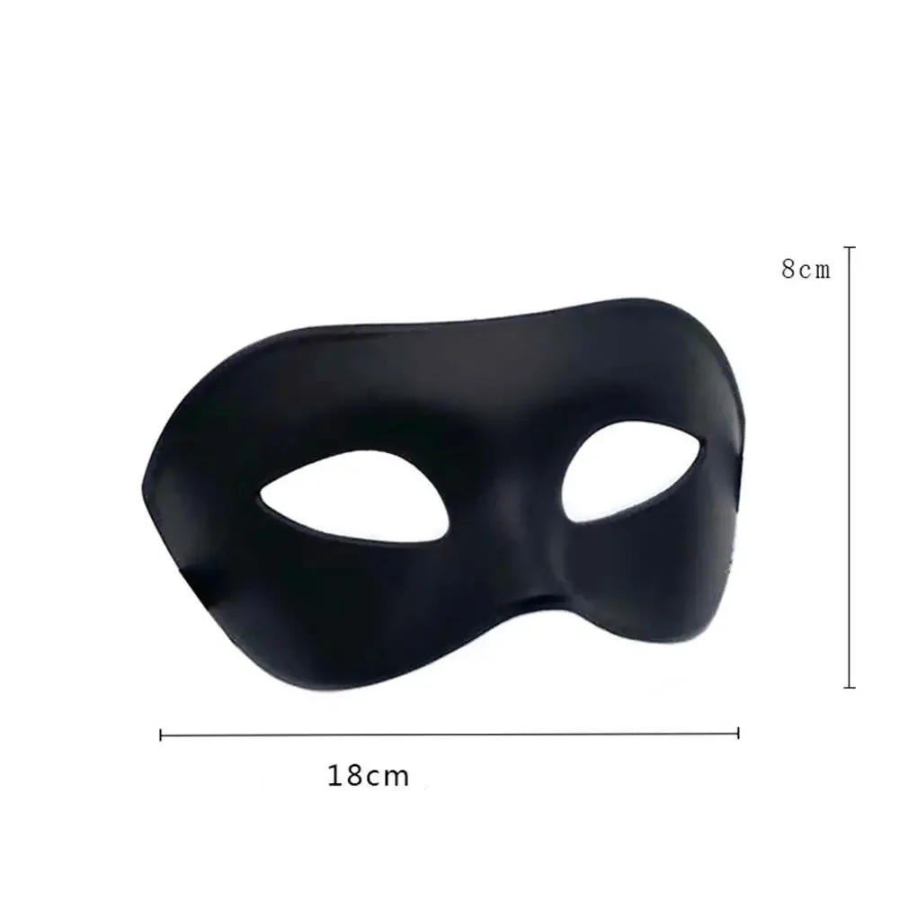 Description Picture 3 of itemWomen Man Sexy Gentleman Masquerade Mask Prom Mask Halloween Party Cosplay Costume Wedding Decoration Props Black White