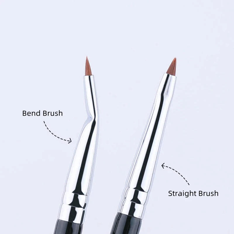 Description Picture 3 of itemLOYBJ Bend Head Eyeliner Brush Eye Detail Makeup Brush Under Eyes Tear Trough Concealer Brush Women Fine Liner Beauty Maquiagem