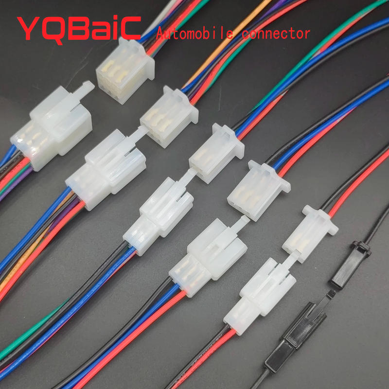 Description Picture 2 of item2.8mm 1P 2P 3P 4P 6P 9P Automotive Quick connection Electrical Wire Connector Male Female Cable Terminal Plug Kits Motorcycle