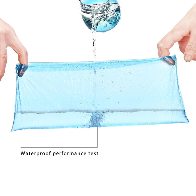 Description Picture 5 of item1Pack Plastic Shoe Cover 100pcs/Pack Disposable Waterproof Dustproof Thickened Plastic One Size Foot Cover For Home