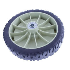 Lawn Mower Wheel High-Quality Universal Wheel Front And Rear Wheel For Efficient Hand Push Lawn Mower Operations Diameter 19.5cm