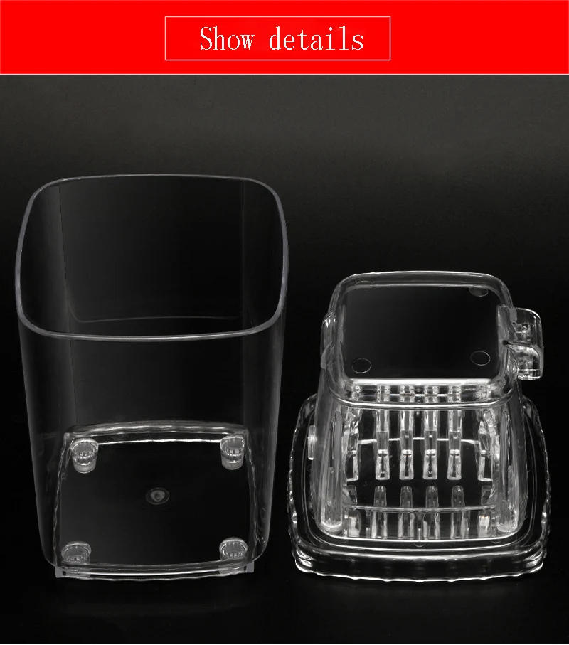 Description Picture 6 of itemMultifunctional Manual Ice Crusher Mini Ice Shaver Chopper 1.25L Manual Snow Cone Smoothie Maker Ice Block Breaking Ice Machine