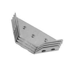 4PCS Stainless Steel Angle Corner 90 Degree Brackets Fasteners For Furniture/wood Connection Furniture Hardware Accessory