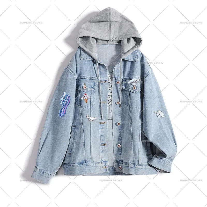 Description Picture 4 of itemCinnamoroll Embroidered Patches for Clothes Hot Anime Cartoon Cute Sanrio Iron OnPatch on Bags Applique Decor Badge DIY