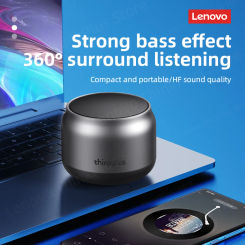 100% Original Lenovo K30 Music Surround Bass Box Mic Portable Hifi Bluetooth Wireless Speaker Waterproof USB Outdoor Loudspeaker