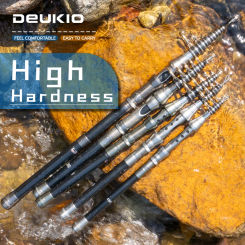 Telescopic Lure Rod 1.5M 1.8M 2.1M 2.4M 2.7M Carbon Spinning Rod Baitcasting Fishing Pole Wooden Handle Casting Fishing Tackle