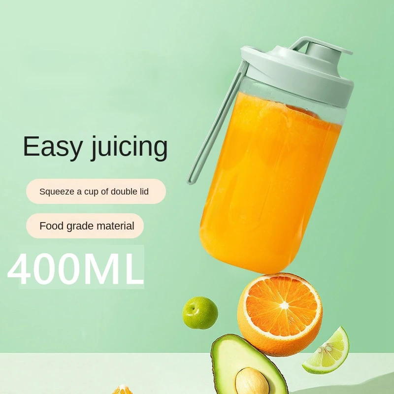 Description Picture 5 of itemDouble Cup Multifunction Usb Fruit Mixers Juicers Portable Electric Juicer Blender Fruit Juicer Cup Food Milkshake Juice Maker