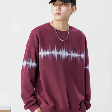 Men Hoodie Autumn and Winter New Crewneck Cover Fashion Brand Printed Couple Casual Boys Top