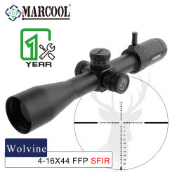 Marcool OPTICS 4-16x44 FFP SFIR Scope Zero Stop Tactical Hunting Riflescope First Focal Plane Scopes Shockproof 1000g/1200times