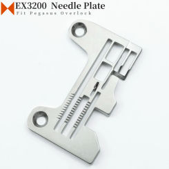 277517R40 (R50)  277516R50 (R60) Throat Plate For Pegasus 5 Thread EX3216 Overlock Sewing Machine Genuine Quality Needle Plate