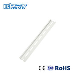 NS35-AL-1.5 Aluminium DIN Rail Thickness 1.5/Spacing 35mm/Length 20/30/40/50 cm Universal Terminal Block Mounting Din Rail NS 35