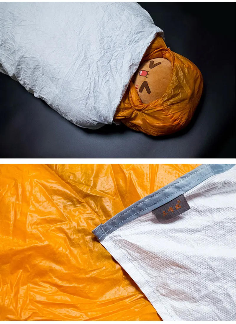 Description Picture 5 of item3F UL GEAR Upgrade TYVEK Sleeping Bag Cover Ventilate Moisture-proof Warming Every Dirty Inner Liner Bivy Bag