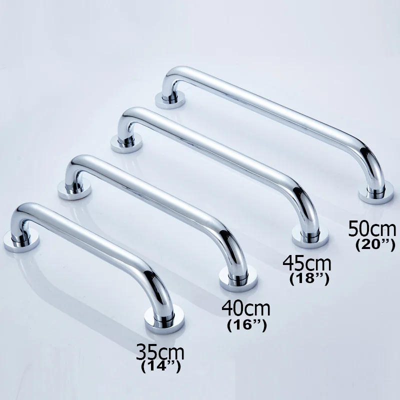 Description Picture 4 of itemIMPEU Home Care Grab Bar, 50cm, Polished Chrome, Good for Bathroom Bathtub Shower Assisstant