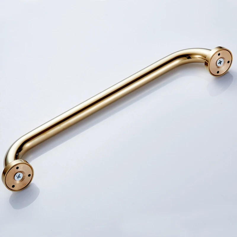 Description Picture 4 of itemIMPEU Home Care Grab Bar, 40cm, Polished Gold, Solid Brass, Good for Bathroom Bathtub Handrail, Shower Safety Support