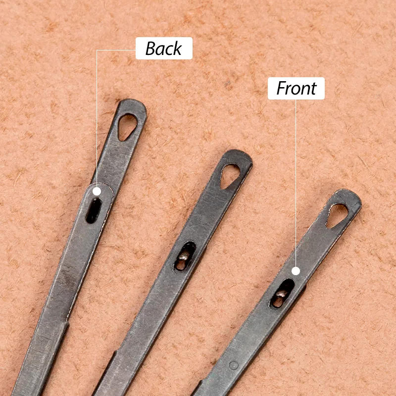 Description Picture 5 of itemWUTA 2pcs Leather Rope Needle Leather Craft Sewing Tools Stitching Needle DIY Leather Hand Lace Sewing Accessories