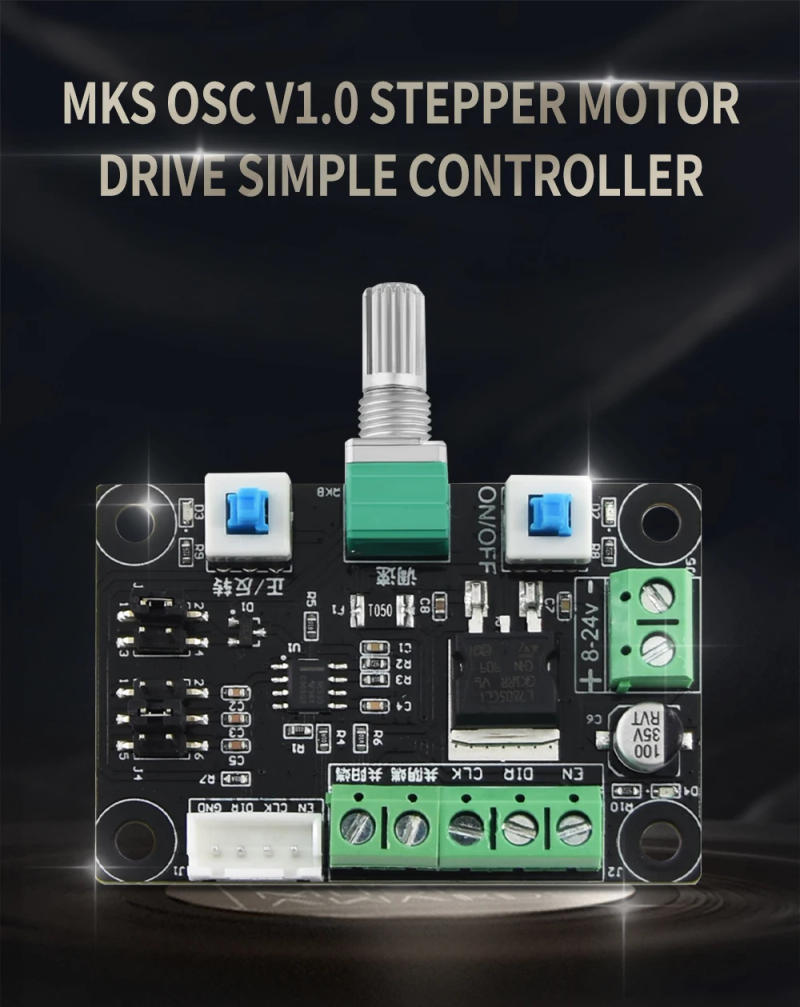 Description Picture 2 of itemMKS OSC Stepper Motor Driver Controller Stepper Motor Pulse Pwm Signal Generate Module Motor Speed Frequency Direction Control